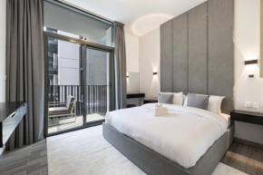 Sophisticated 1BR with Pool View in Belgravia Square JVC